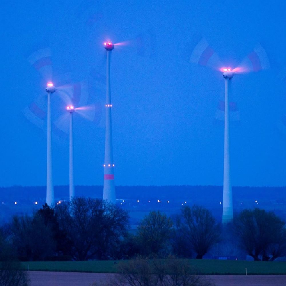 Kleine windmolens op eigen grond