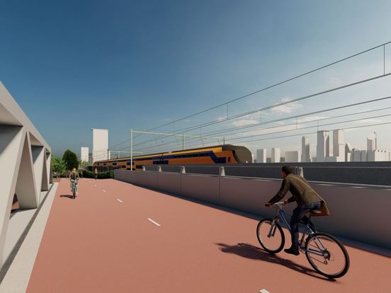 Ruim baan voor de fiets: zo ziet de fietssnelweg tussen Den Haag en Voorburg eruit