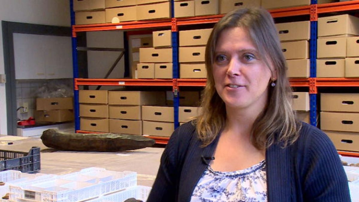 Juanita ontdekte een 2000 jaar oude boerderij in Poortvliet