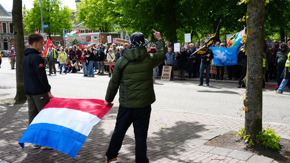 Korte tijd onrustig bij demonstraties in Stad