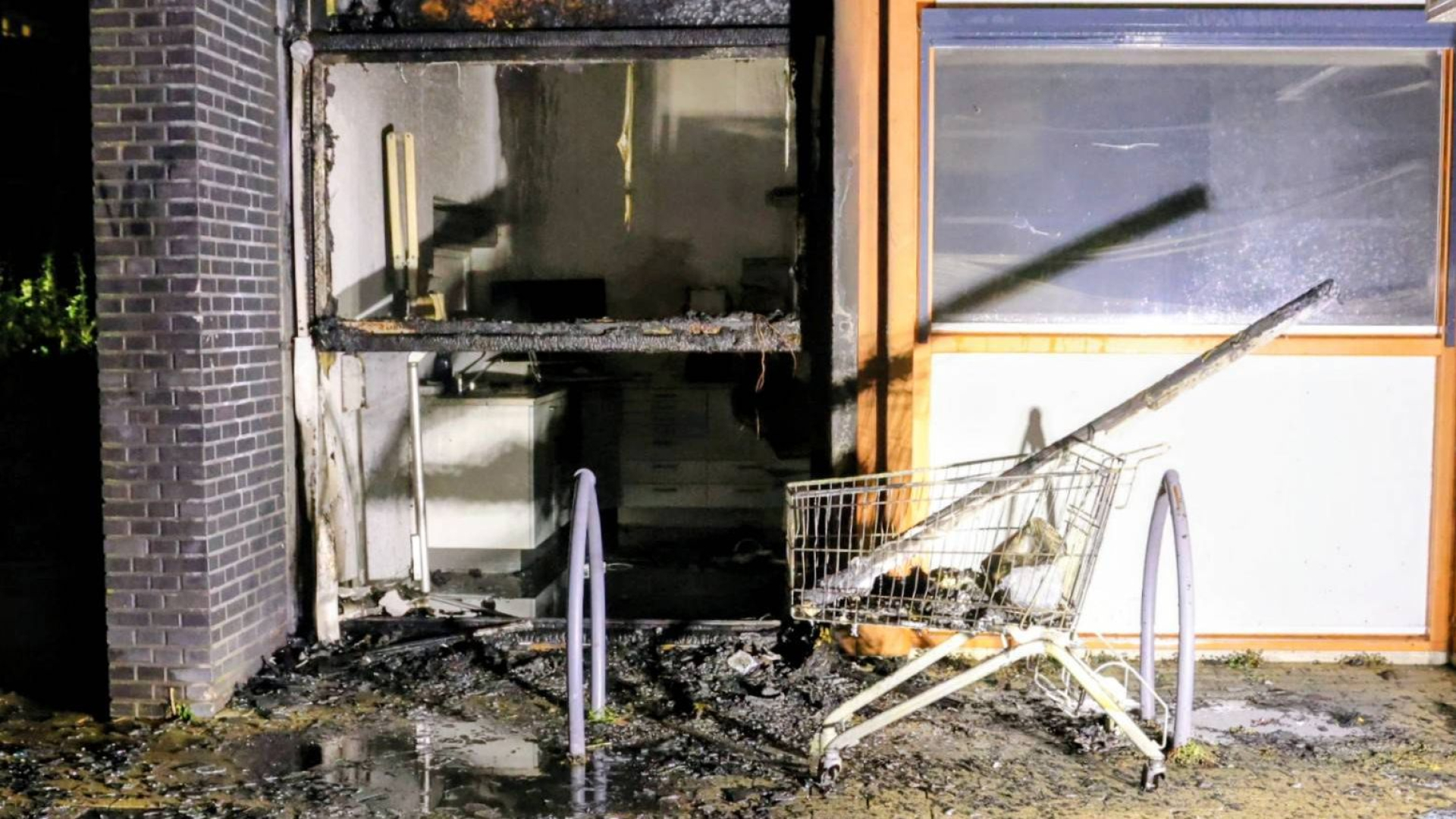 Wederom brand in Tiel • frontale botsing
