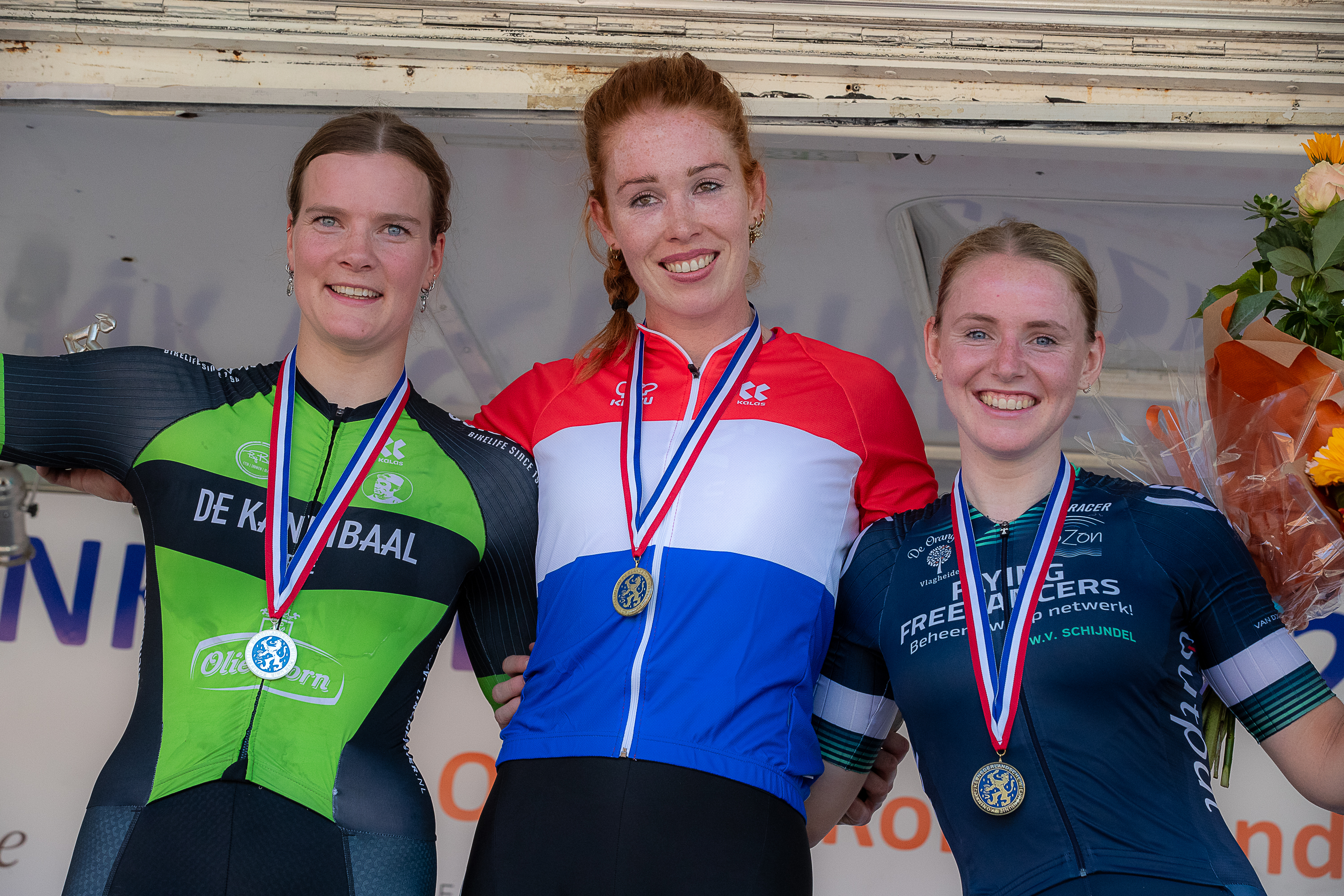 Foarich jier waard Rijpma-de Jong Nederlânsk kampioen foar hurdfytsers sûnder kontrakt