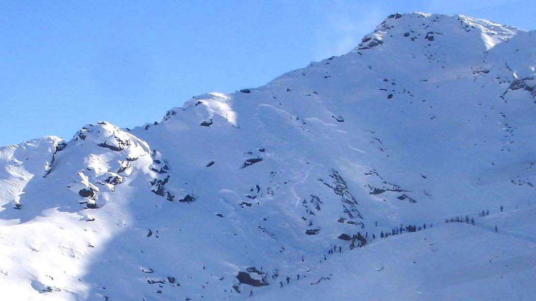 Het skigebied in Oostenrijk waar het ongeluk gebeurde