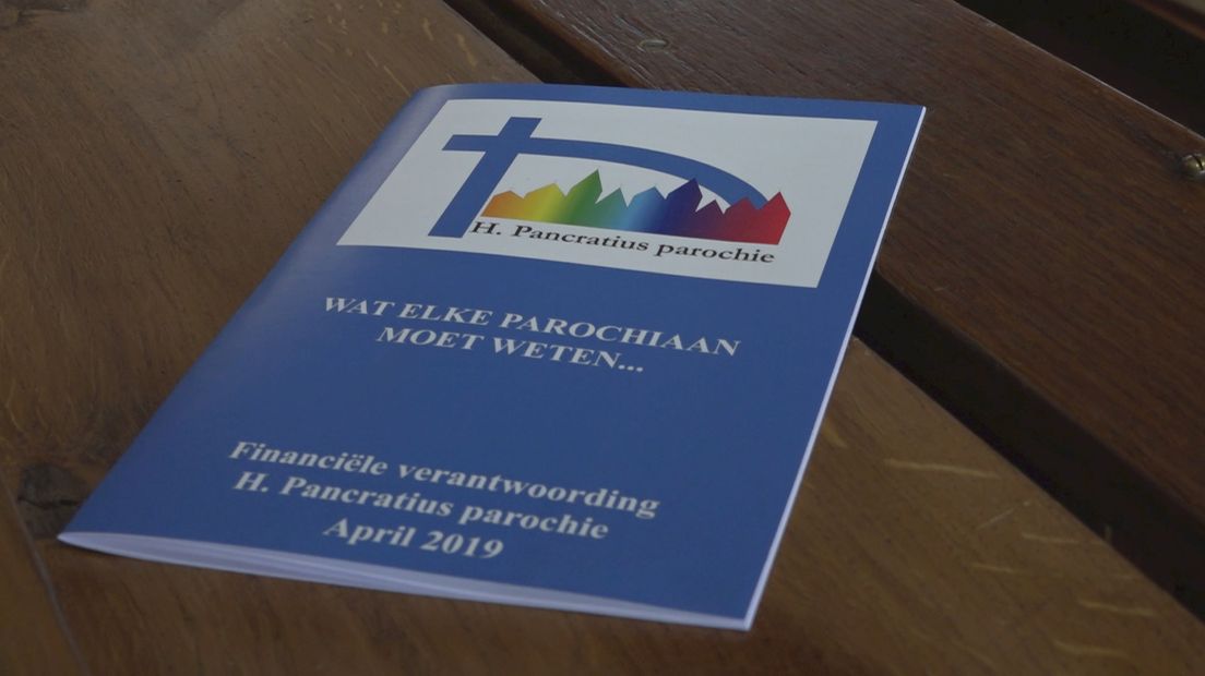 Brochure van het kerkbestuur