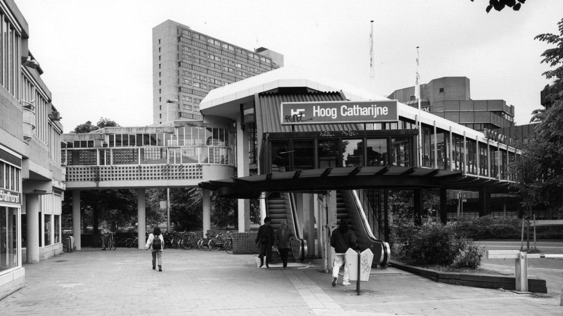 Traverse bij het Vredenburg.