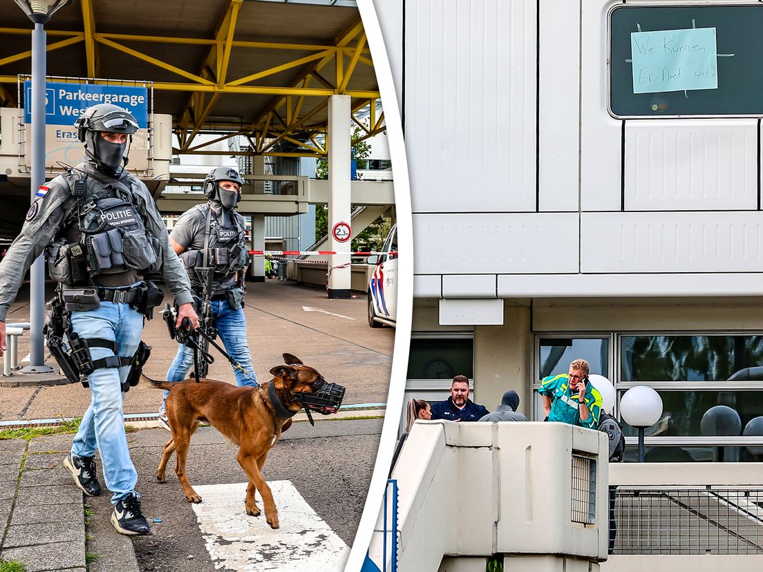 Politie valt Erasmus MC binnen na schietincident in klaslokaal