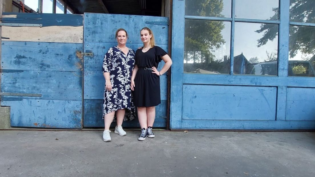 Moeder Irene Wilkens (links) en dochter Suze (rechts)