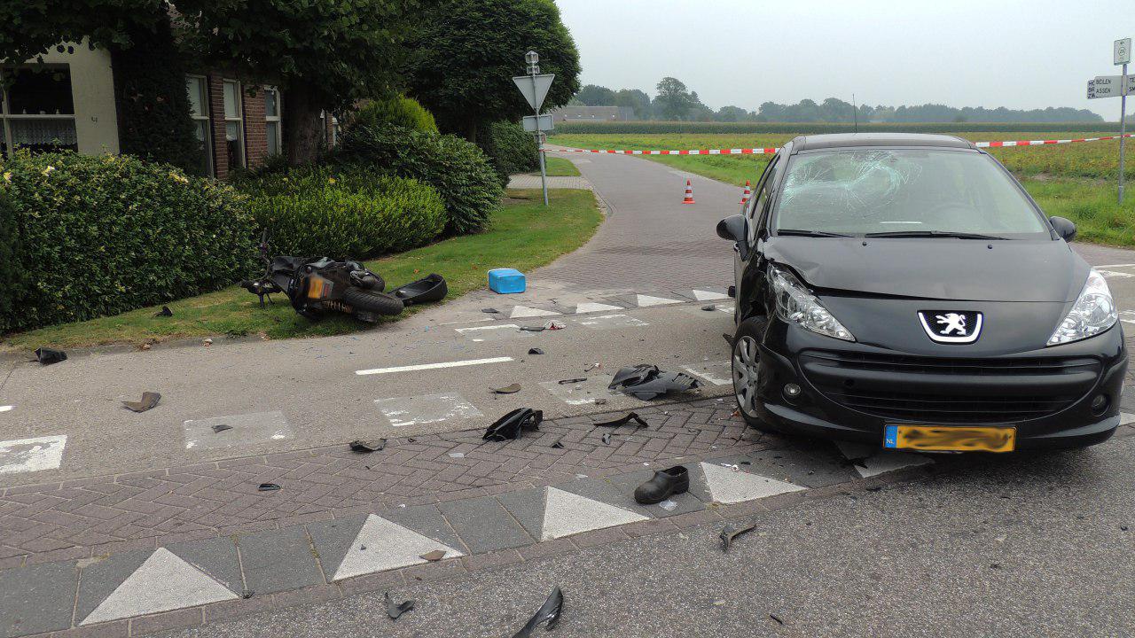 Brommerrijder Gewond Na Ongeluk In Holthe - RTV Drenthe