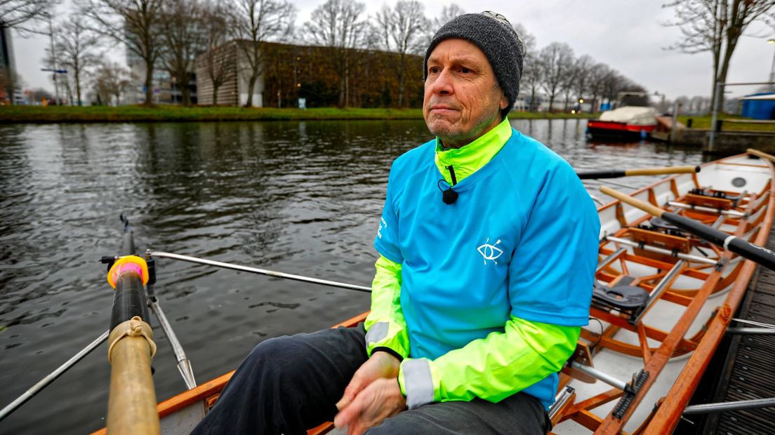Hans Traag is slechtziend