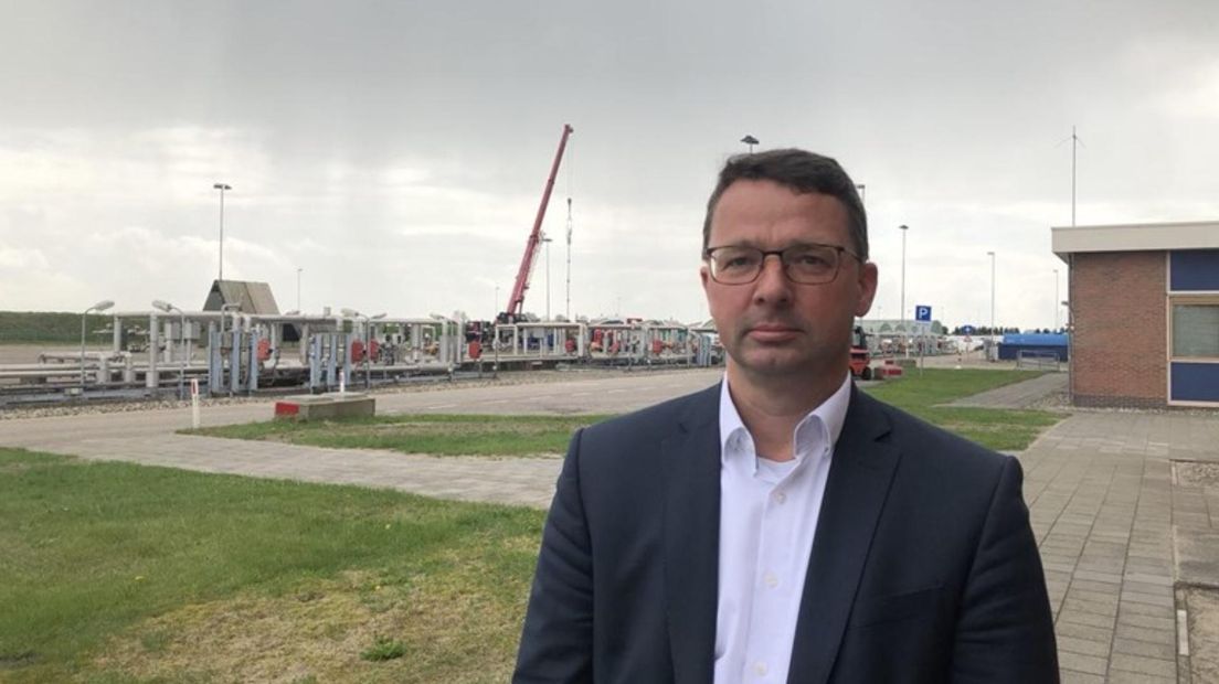 Bert Jan Bruning, directeur van zoutwinner Nedmag uit Veendam