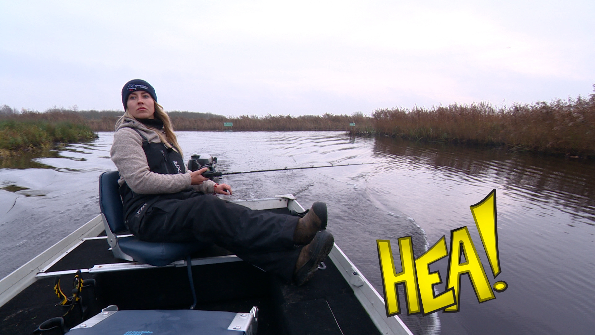 HEA! Ingrid hellet de grutste snoeken op