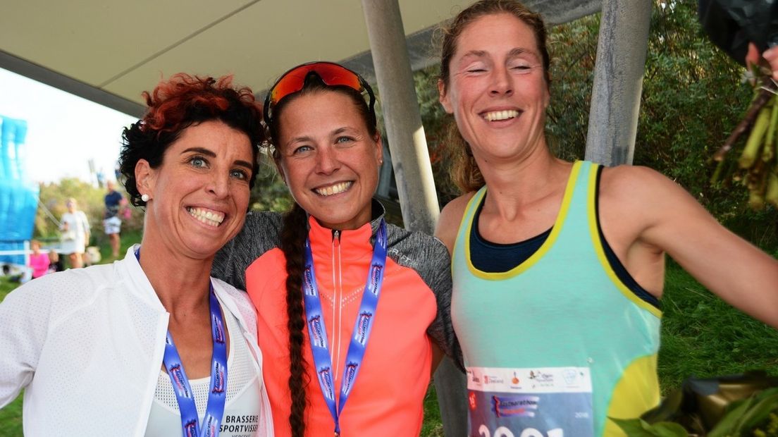 Van den Berg wint voor eerste keer Kustmarathon bij dames