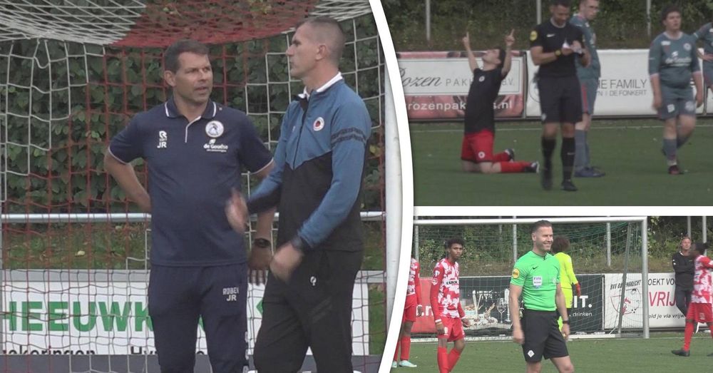 Regionale profcoaches nemen G-voetballers in Barendrecht onder handen
