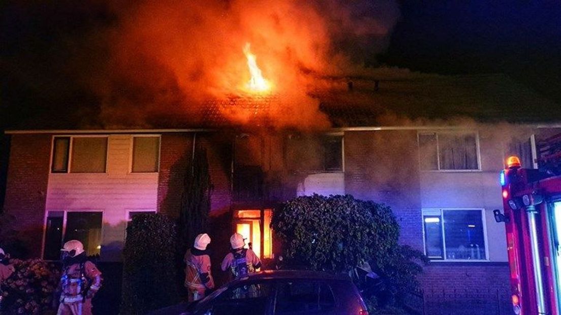 In Enschede brandde augustus vorig jaar een woning uit aan de Burgemeester Jacobsstraat