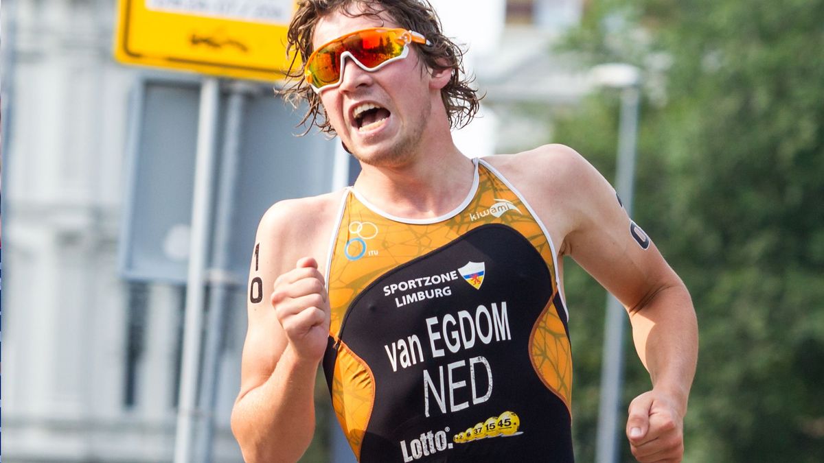 Jorik van Egdom Nederlands kampioen triatlon RTV Utrecht