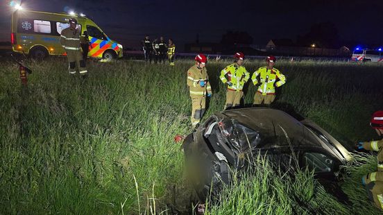 Gewonde bij ernstig ongeval op A18. Gewonde bij ernstig ongeval op A18.