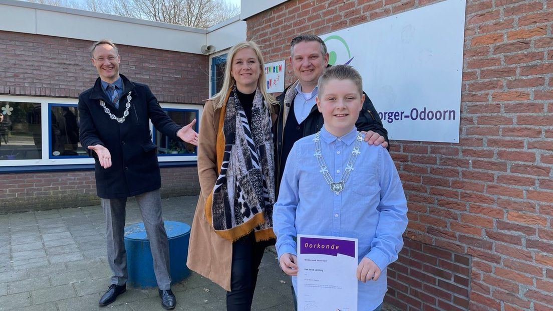 Ouders Nick en Janet zijn apetrots op zoon Jan Jaap