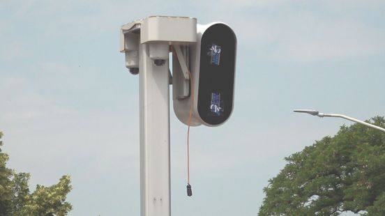 Mobiele flitser die bonnenregen inleidde wordt verplaatst