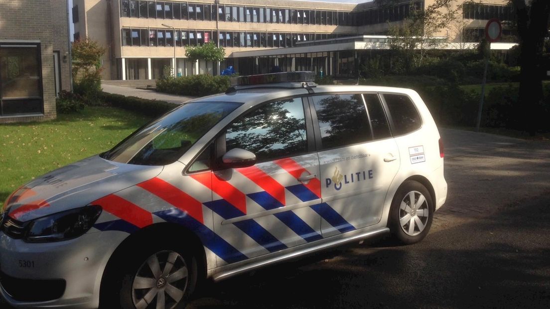 Brandweer bij CSG Reggesteyn in Nijverdal