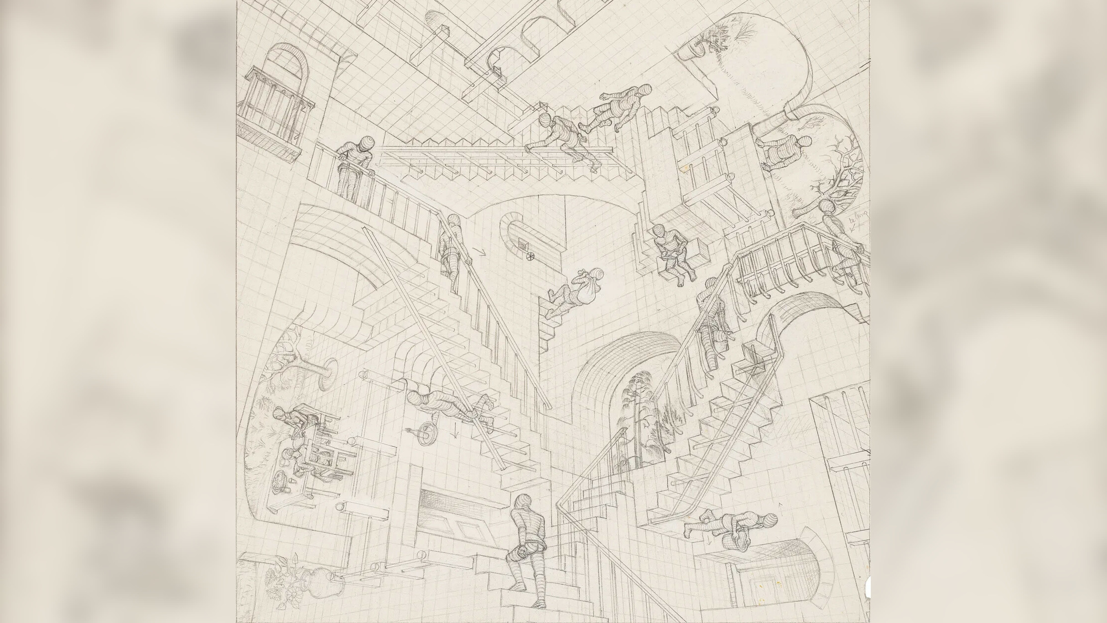 De potleadskets fan M.C. Escher