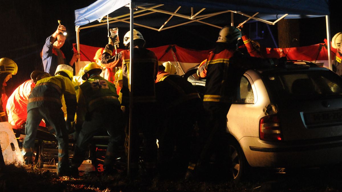 Ongeval op Halerweg in Zwiggelte