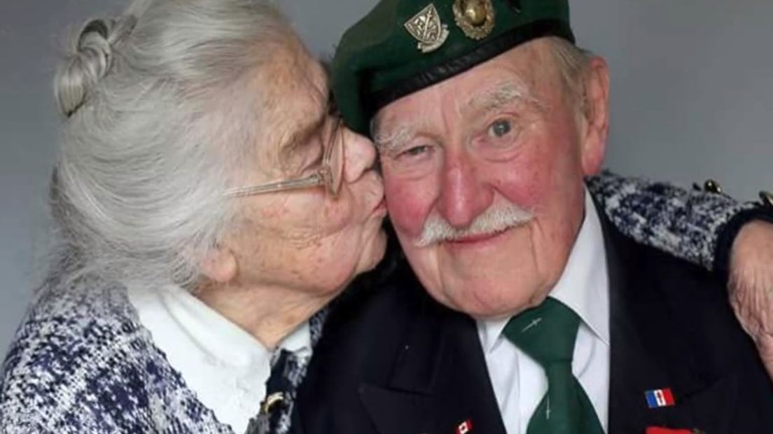 Patrick Churchill met zijn vrouw