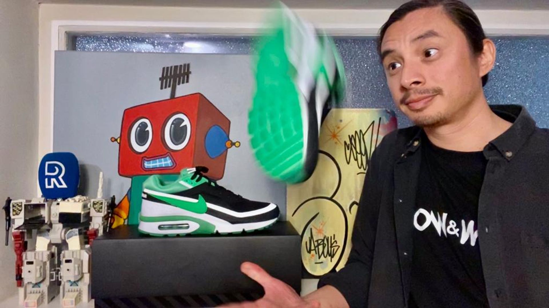 Tenny ziet z'n schoenen vooral als collector's item