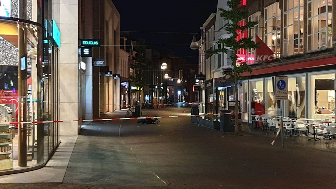 Politieonderzoek in centrum van Enschede