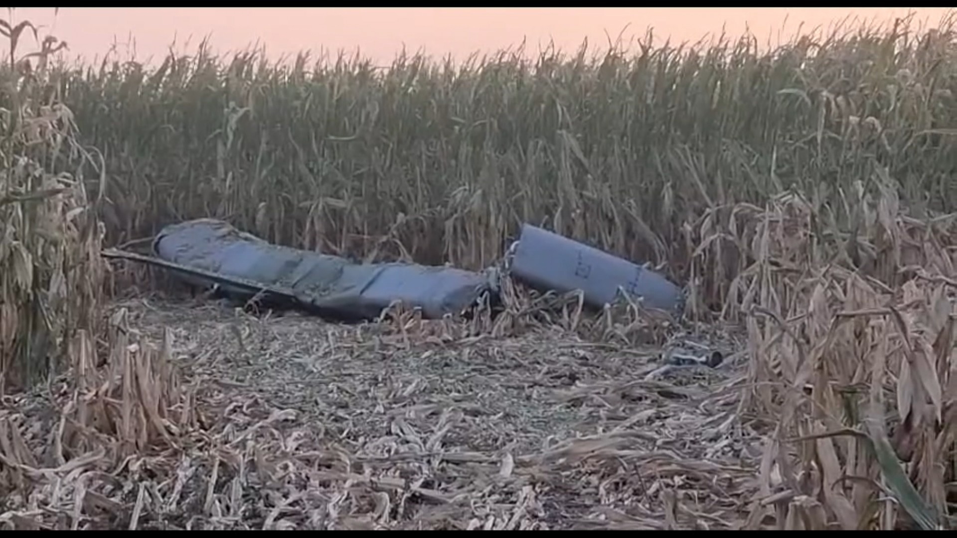 Boer Kees ziet hoe Russische raketten zijn graanopbrengst in gevaar brengen
