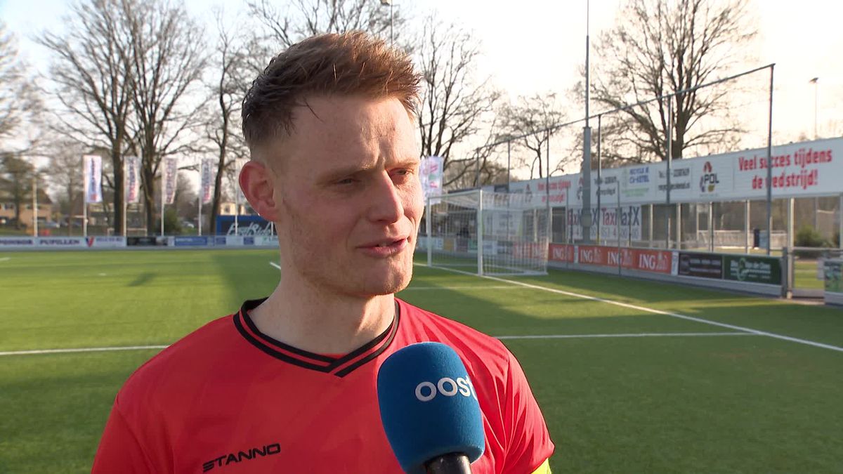 Nieuwleusen-aanvoerder Meijerink kan leven met punt bij hekkensluiter Sparta Enschede