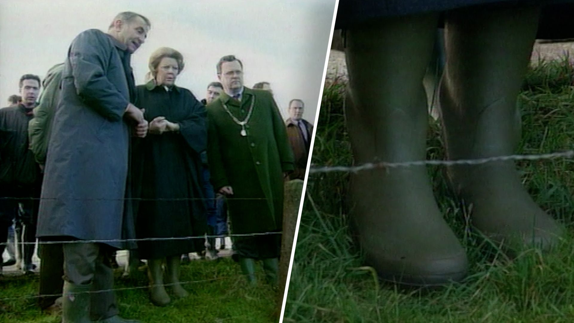 Koningin op kaplaarzen en burgemeester slapend op stretcher: hoogwater 30 jaar geleden