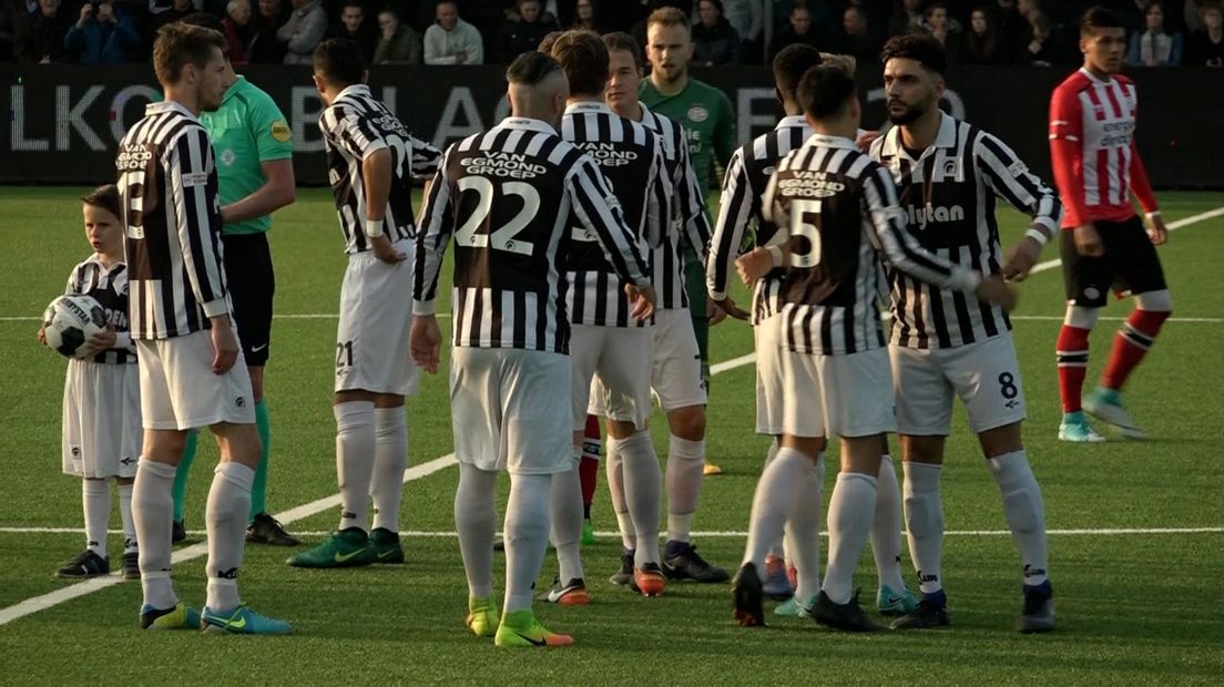 De spelers van Achilles in 2017.