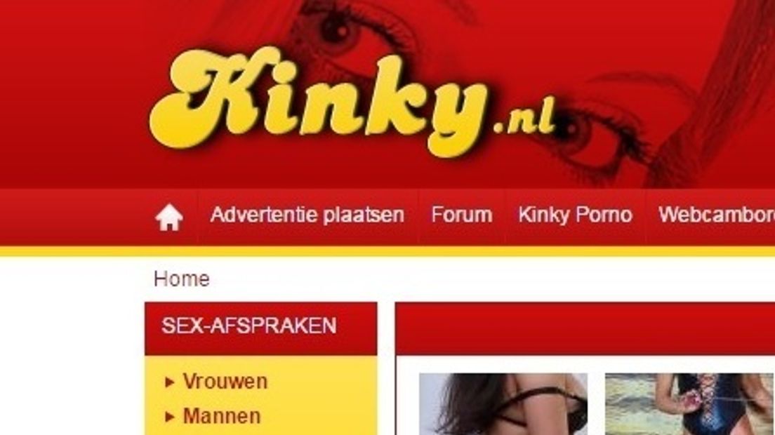 Foto van startpagina Kinky.nl