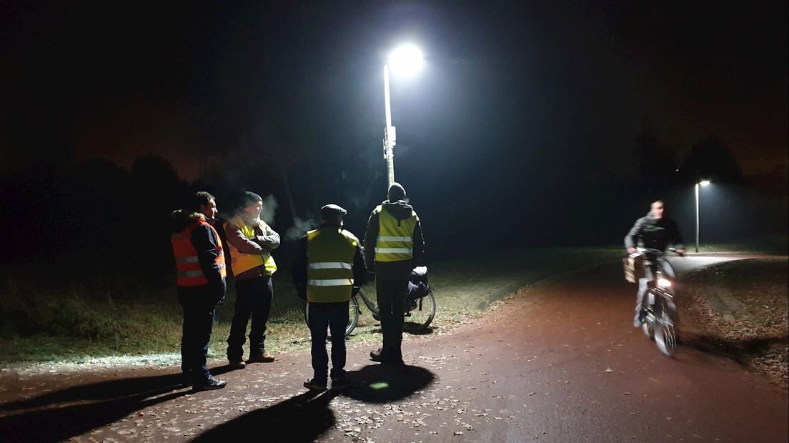 Burgerwacht post bij beruchte fietstunnels in Enschede