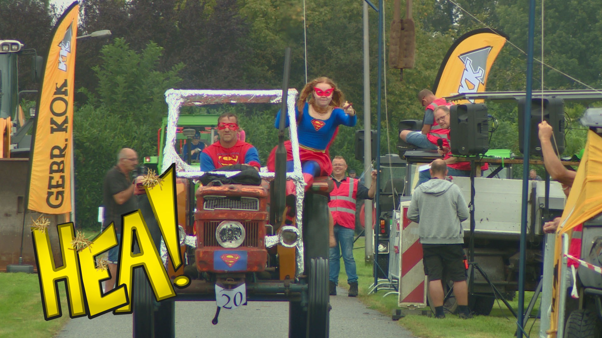 HEA! Ringstekke op trekkers yn Waskemar