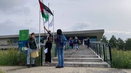 Pro-Palestijnse demonstranten houden bezoekers tegen bij congres op WUR
