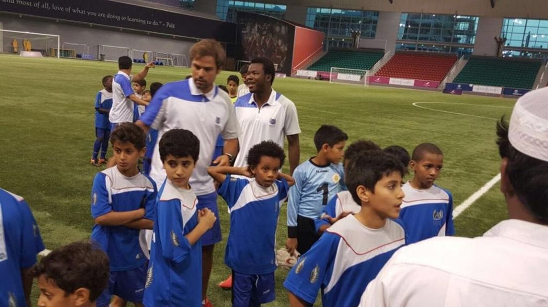 Thomas Ruesink werkte met jonge kinderen op een academie in Qatar