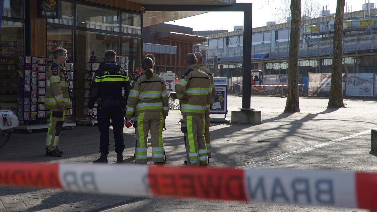 Gaslek winkelcentrum Colmschate in Deventer gedicht