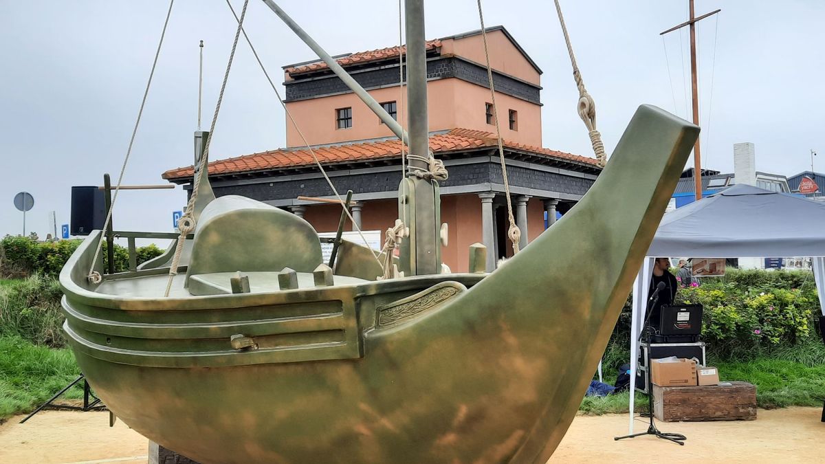 Reconstructie Caudicaria klaar, schip voer rond 200 na Christus op Oosterschelde