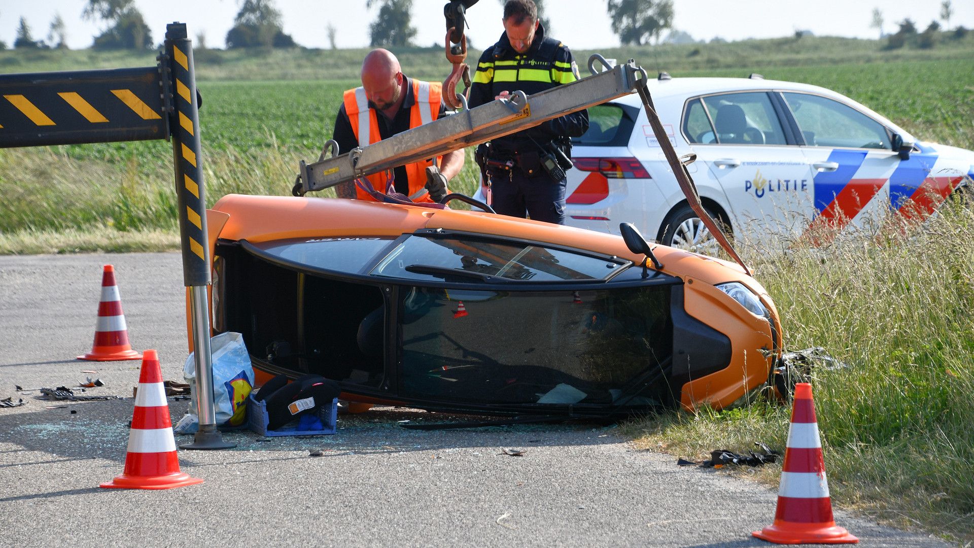 Gewonde Bij Botsing Tussen Brommobiel En Auto - Omroep Zeeland