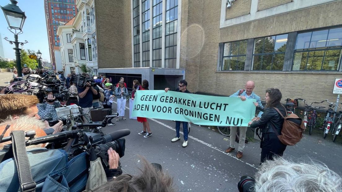 Het protest in Den Haag