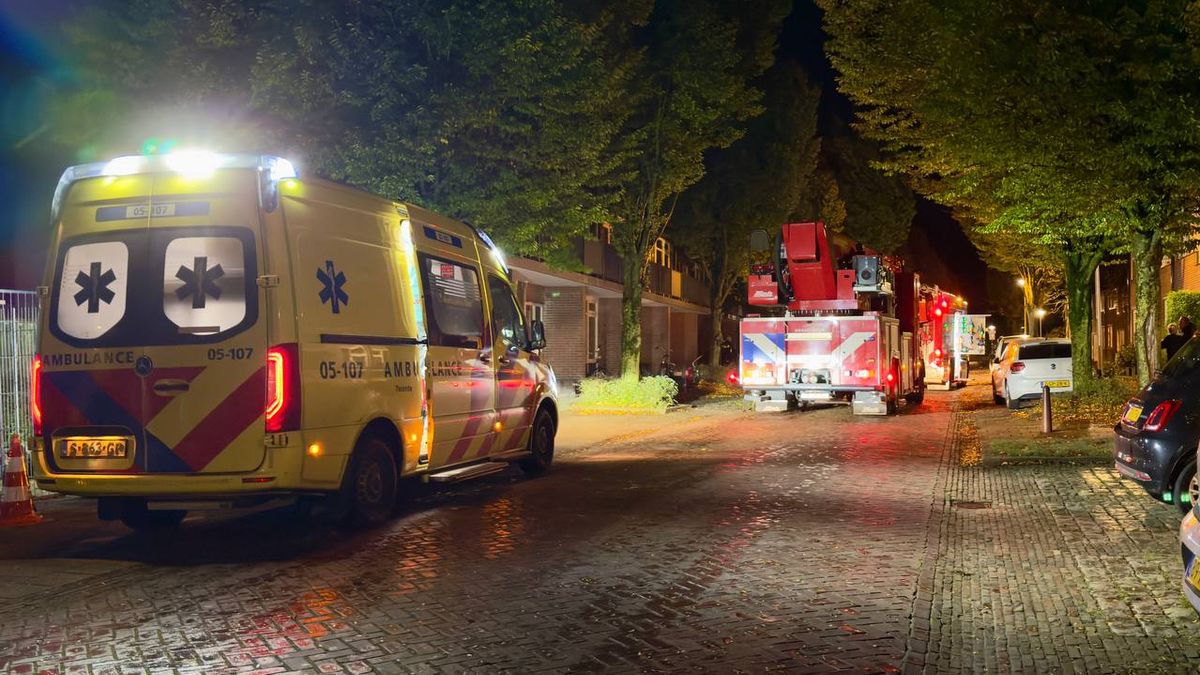 112 Nieuws: brandweer rukt uit voor woningbrand in Oldenzaal
