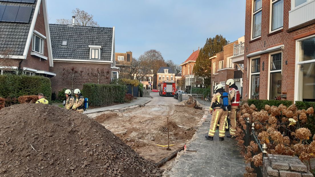 Het lek ontstond tijdens werkzaamheden (Rechten: Persbureau Meter)