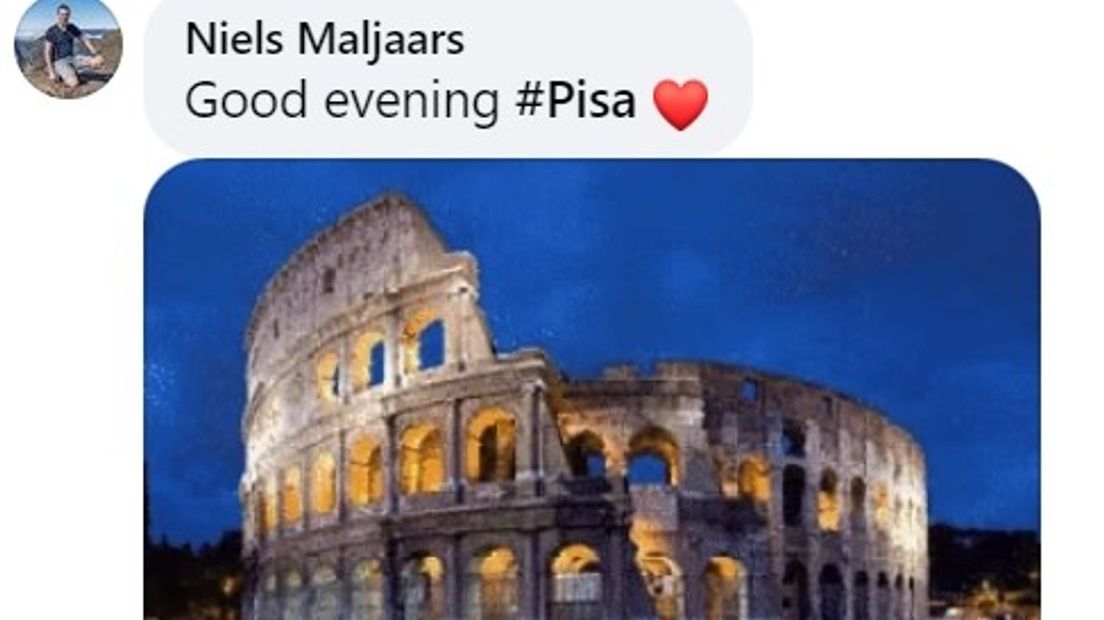 'Good evening , Pisa!'