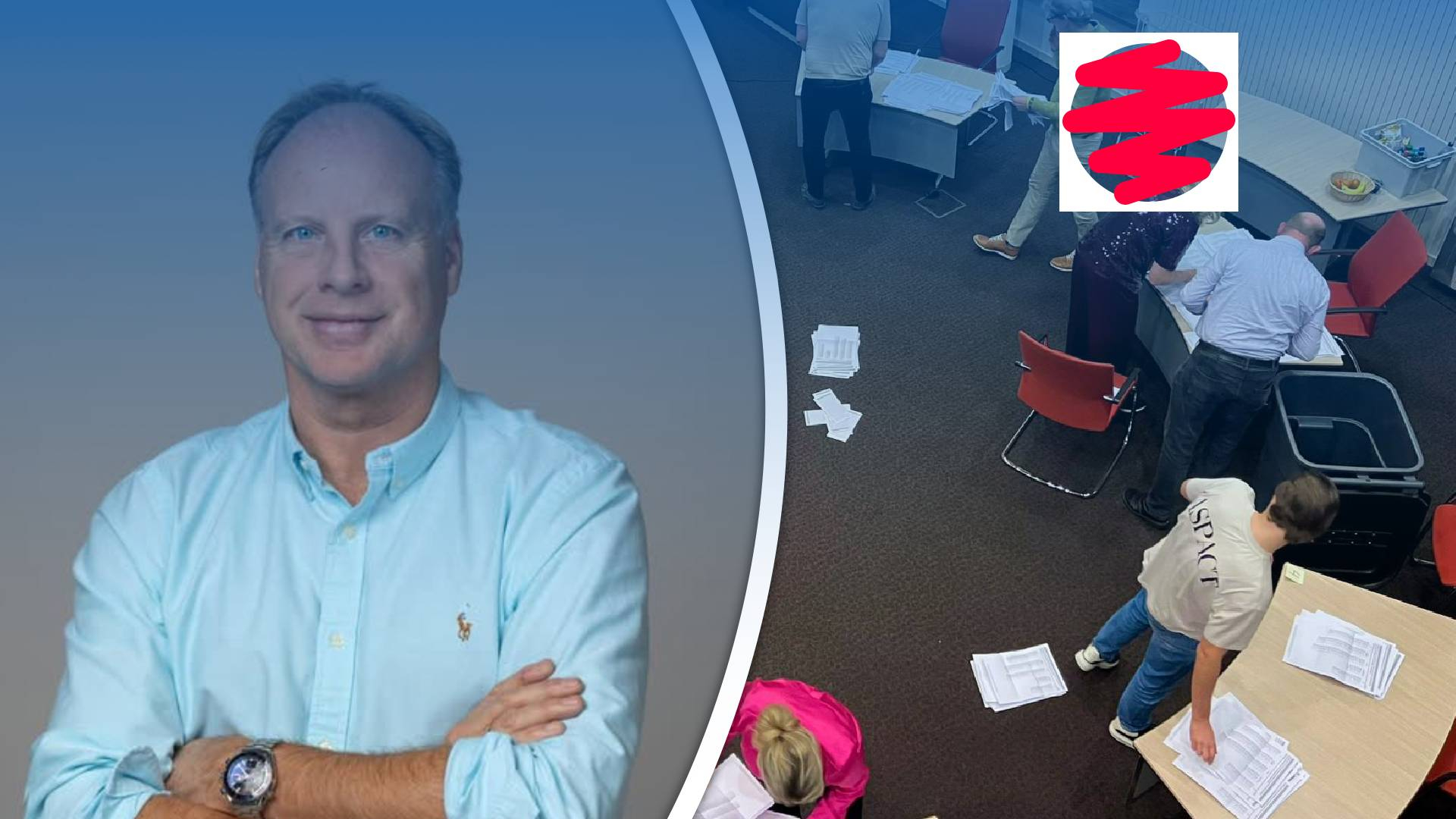 Jary de Hon is lijsttrekker van T@B, de grootste partij in Hardinxveld-Giessendam.