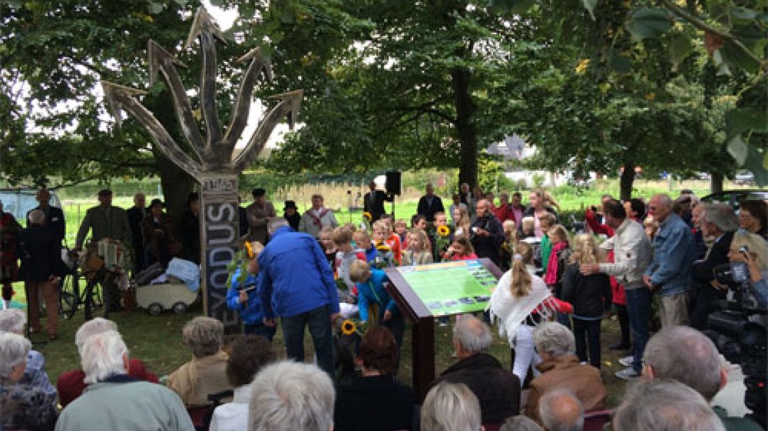 Monument herinnert aan evacuatie van Arnhem