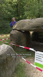Scheur in hunebed