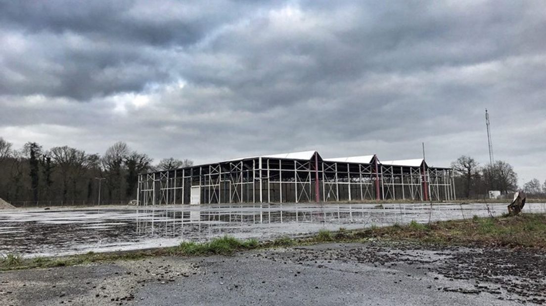 De Albert Heijn wil een tijdelijke supermarkt bouwen (Rechten: RTV Drenthe/Edwin van Stenis)