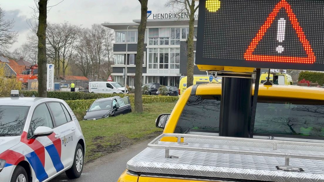 Twee gewonden bij een eenzijdig ongeval in Tubbergen