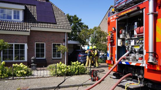 Bewoner ontdekt brand in meterkast